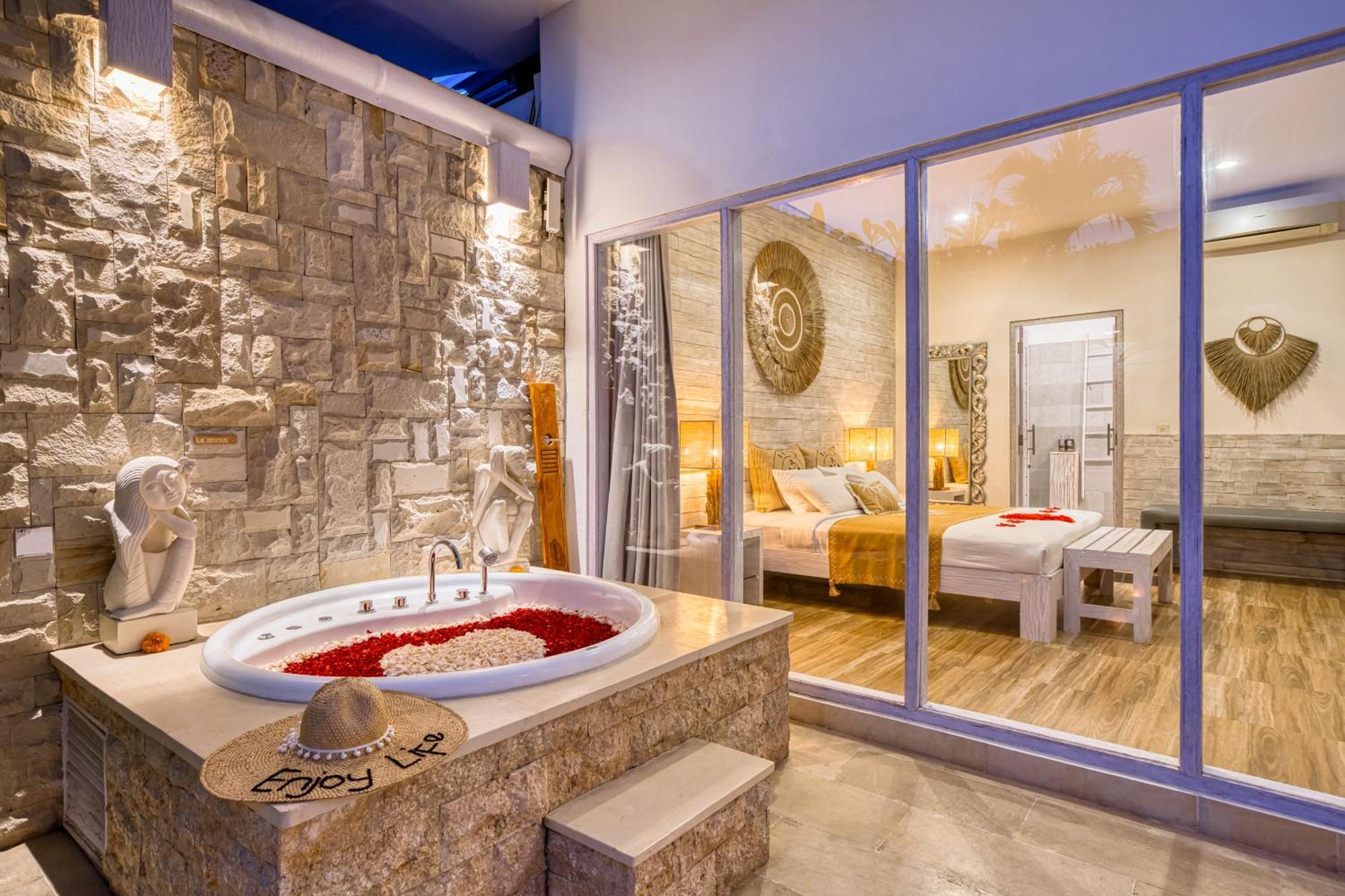 Bali Cosy Villas Seminyak For Adults Only Legian Eksteriør billede